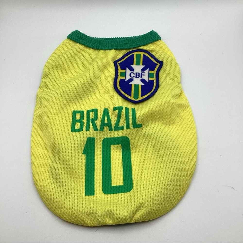 FIFA World Cup Brazil 10 National Team Soccer Football Jersey Dogs XS